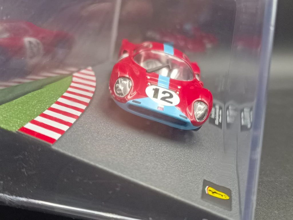 1/43 Ferrari Dino 206 S #12 Winner 1000km Spa 1966 – Altaya Diecast Model