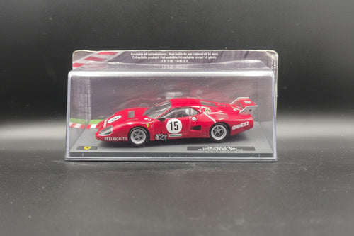 Bburago 1/43 Ferrari 512 BB (II Series) – 1000km Monza 1981 #15