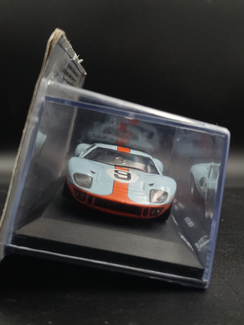 Zoom 1:64 1968 Ford GT40 #9 Gulf Livery Le Mans 24h Winner Diecast Model