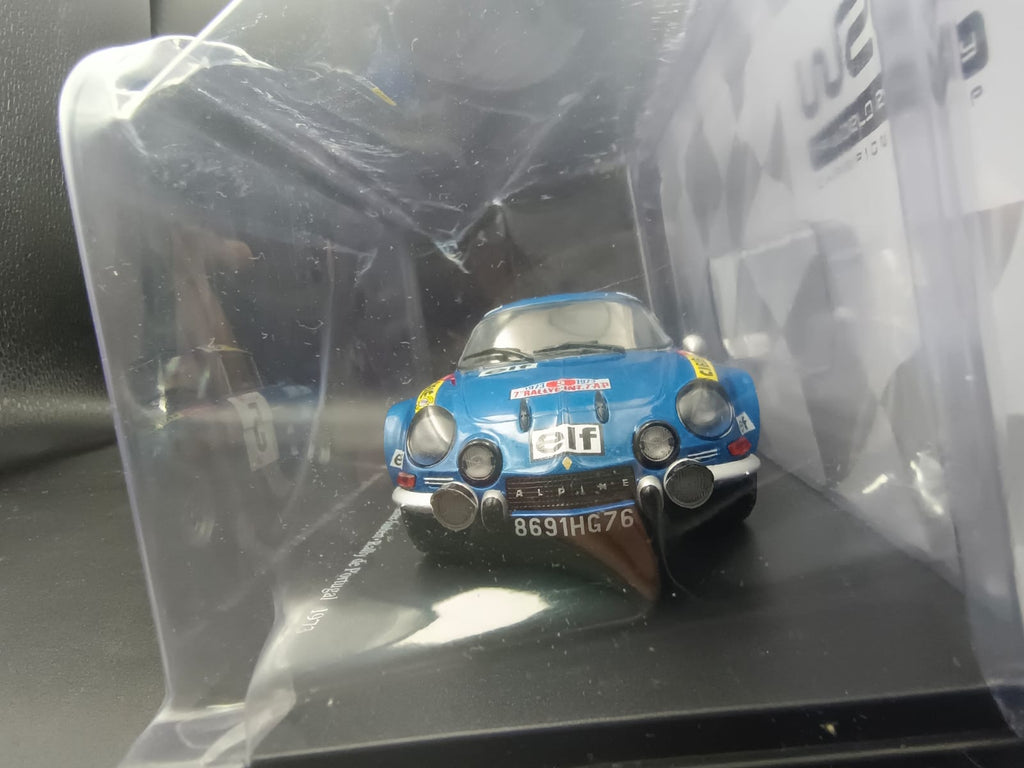 Alpine-Renault A110 1800 #5 – Thérier-Jaubert – Rally de Portugal 1973 (1:24 Scale Diecast)