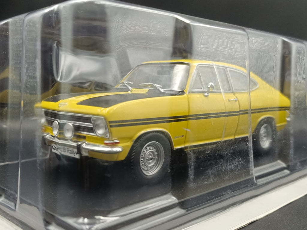 Opel Kadett B Rallye 1970 - 1:24 Scale Diecast Model (Yellow/Black)