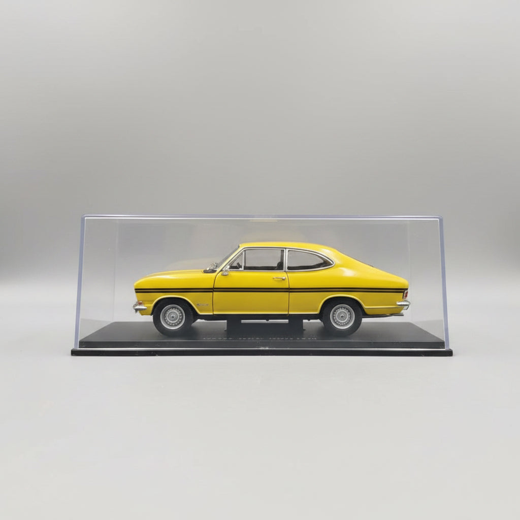 Opel Kadett B Rallye 1970 - 1:24 Scale Diecast Model (Yellow/Black)