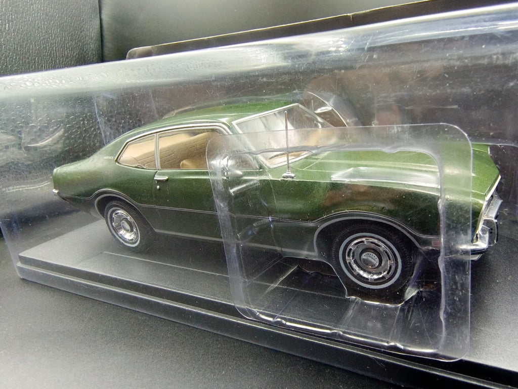 1974 Ford Maverick Diecast Model Car - Dark Green - 1:24 Scale