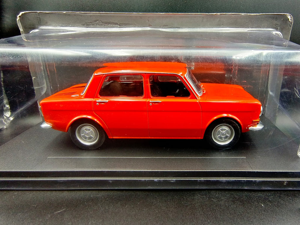 1976 Simca 1000 Red - 1:24 Scale Diecast Model Car