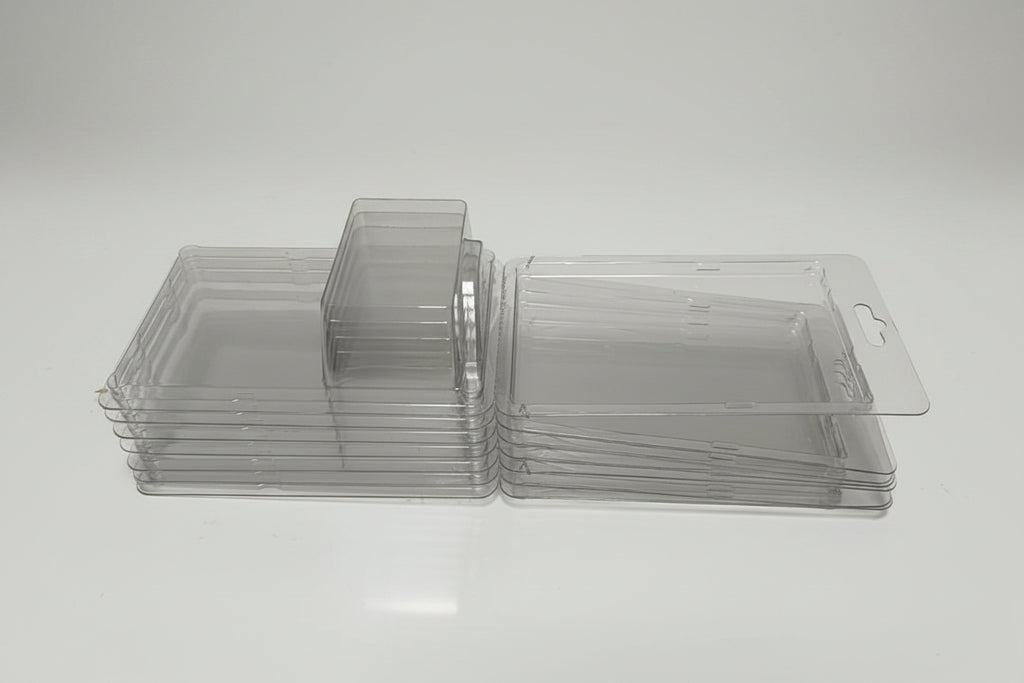 Premium heavy duty Clear Clamshell Protective Case for Hot Wheels & 1:64 Scale Die-Cast Cars