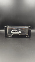 Sunyork MC 1:43 Suzuki Alto (Maruti 800) 1995 Classic Diecast Scale Model – White