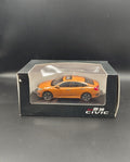Honda Civic 10th Generation (2019) Diecast Scale Model Car – Orange (1:43 Scale)