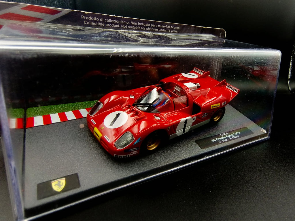 Altaya 1:43 Ferrari 512 S – #1 6h Brands Hatch 1970 (J. Ickx / J. Oliver) Diecast Model