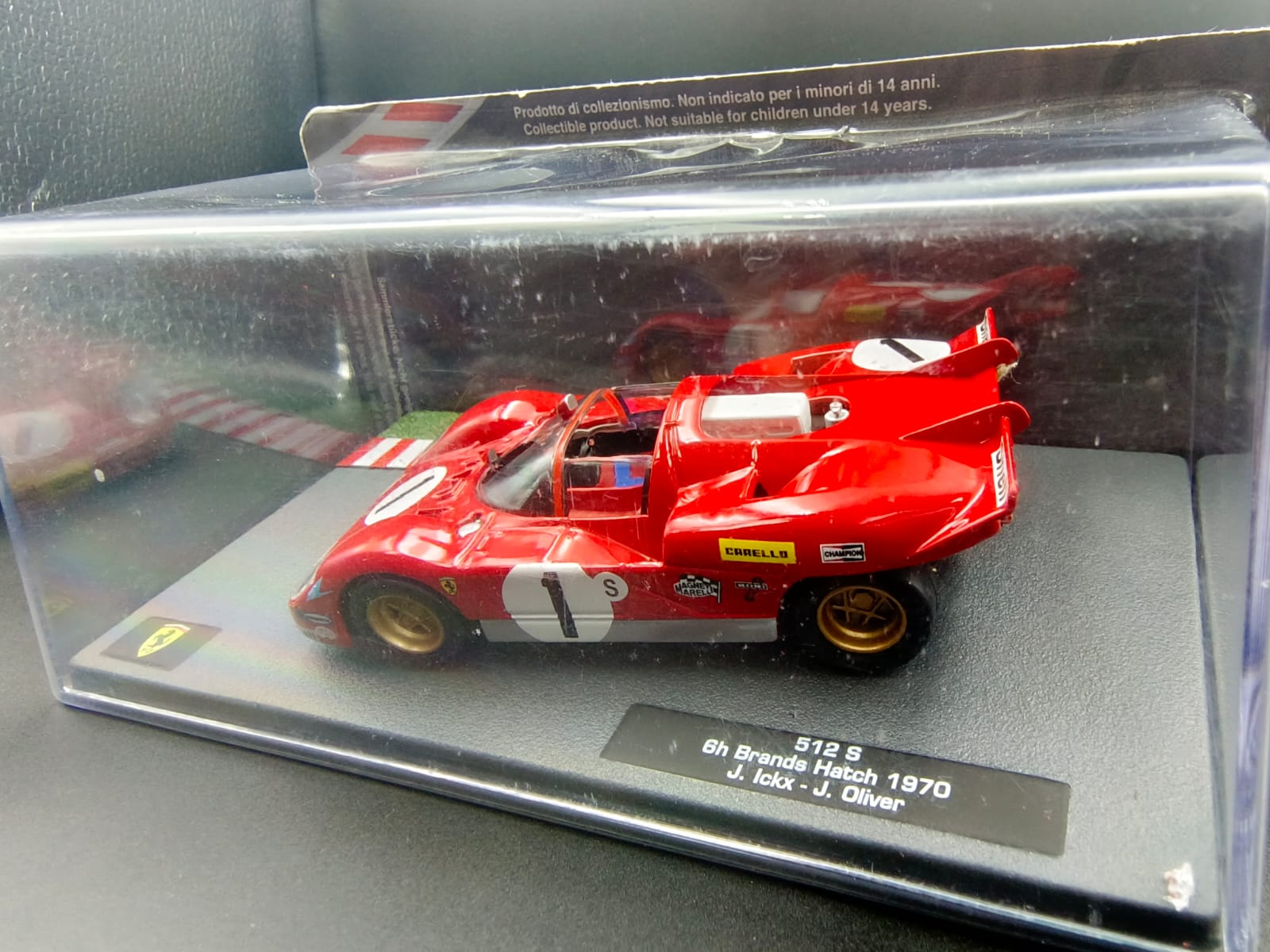 Altaya 1:43 Ferrari 512 S – #1 6h Brands Hatch 1970 (J. Ickx / J. Oliver) Diecast Model
