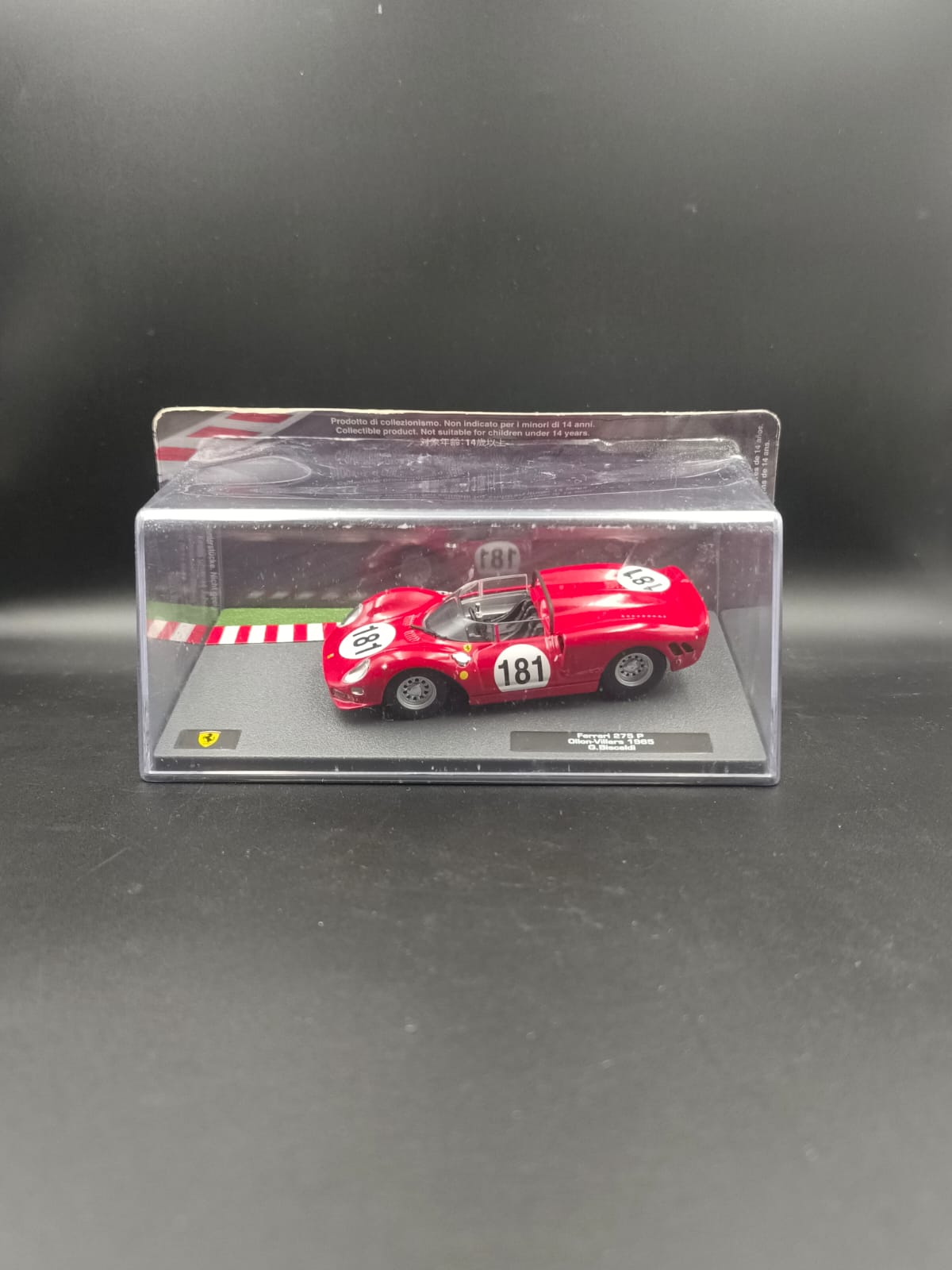 1/43 Ferrari 275P Spider #181 Ollon-Villars 1965 G. Biscaldi Diecast Model Car [1.41]