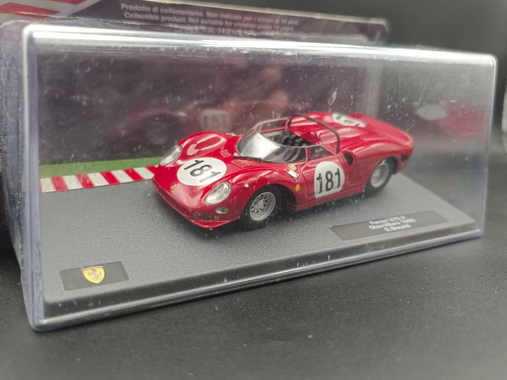 1/43 Ferrari 275P Spider #181 Ollon-Villars 1965 G. Biscaldi Diecast Model Car [1.41]