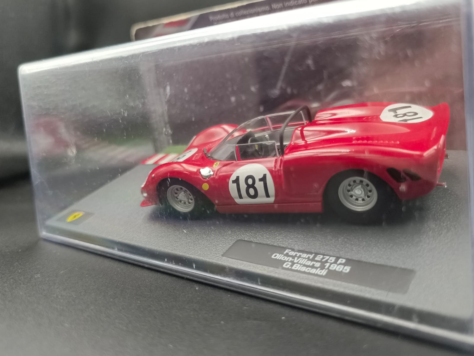 1/43 Ferrari 275P Spider #181 Ollon-Villars 1965 G. Biscaldi Diecast Model Car [1.41]