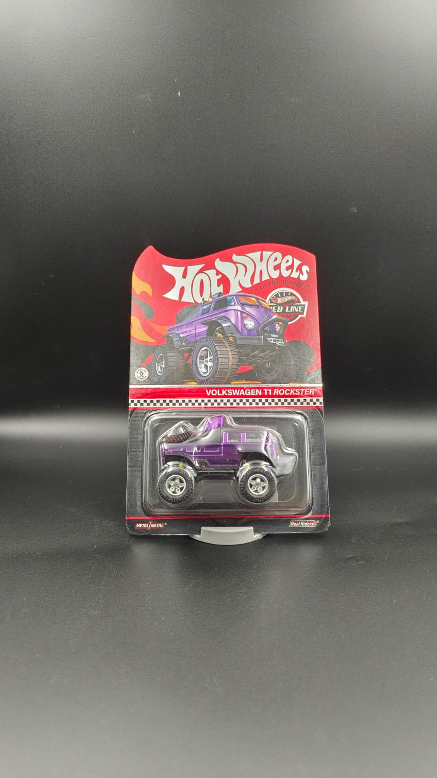 Hot Wheels RLC Exclusive Volkswagen T1 Rockster (Spectraflame Purple) - 1:64 Die-Cast Collector Edition