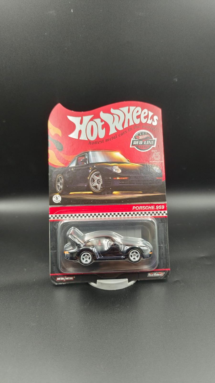 Hot Wheels Red Line Club RLC Exclusive 1986 Porsche 959 (Spectraflame Black)