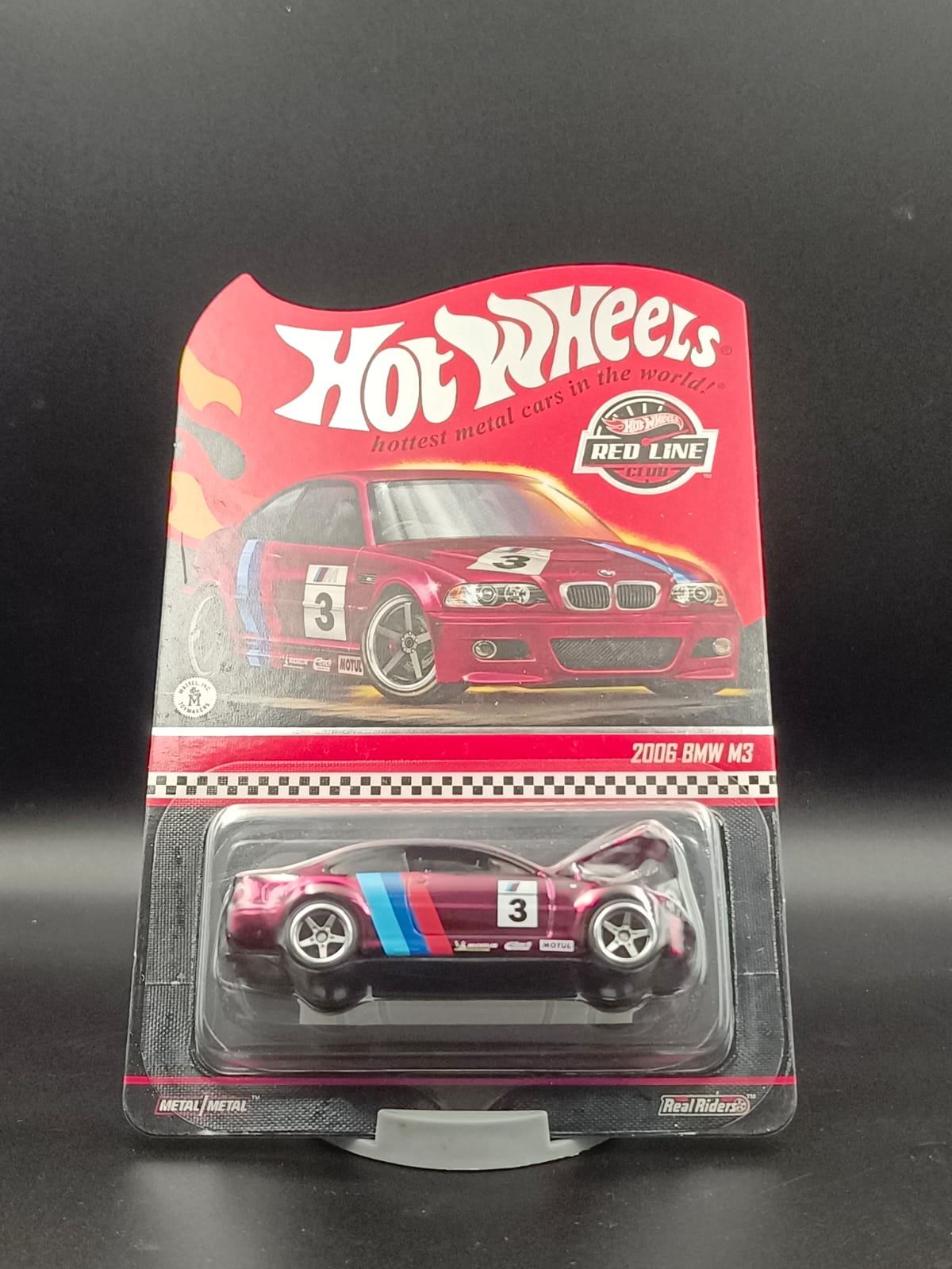 Hot Wheels RLC Exclusive 2006 BMW M3 (Spectraflame Red)
