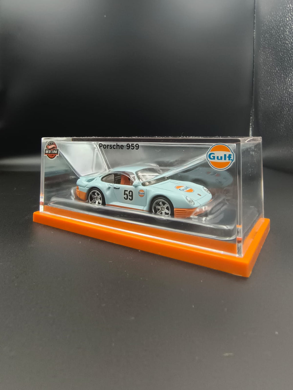 Hot Wheels Red Line Club RLC Exclusive 1986 Porsche 959 - Gulf Racing Livery (1:64 Scale) [Unsealed]