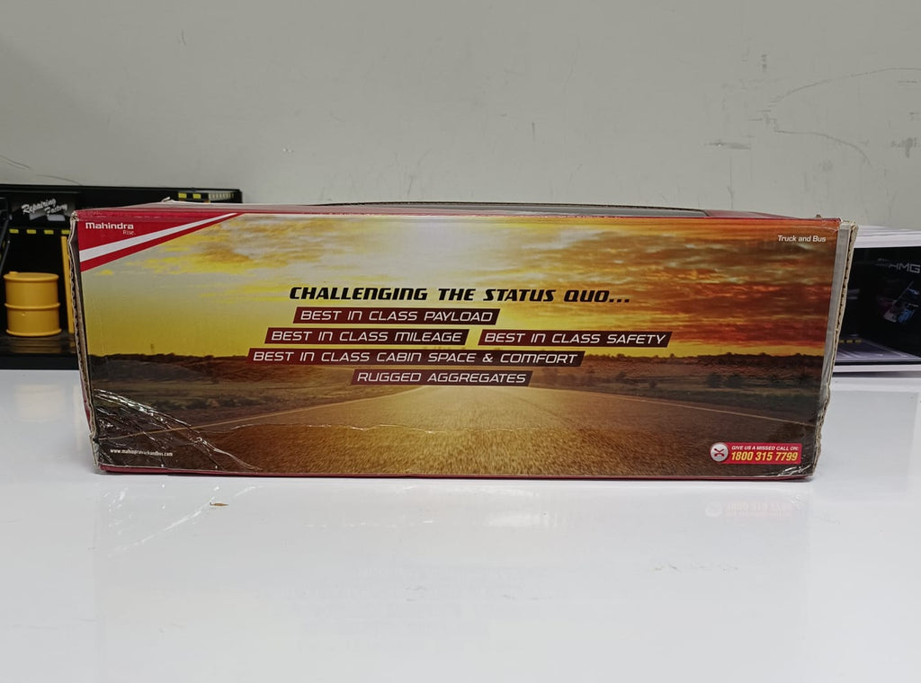 Mahindra Furio 14 Truck Diecast Scale Model - 1:32 Scale (Red)