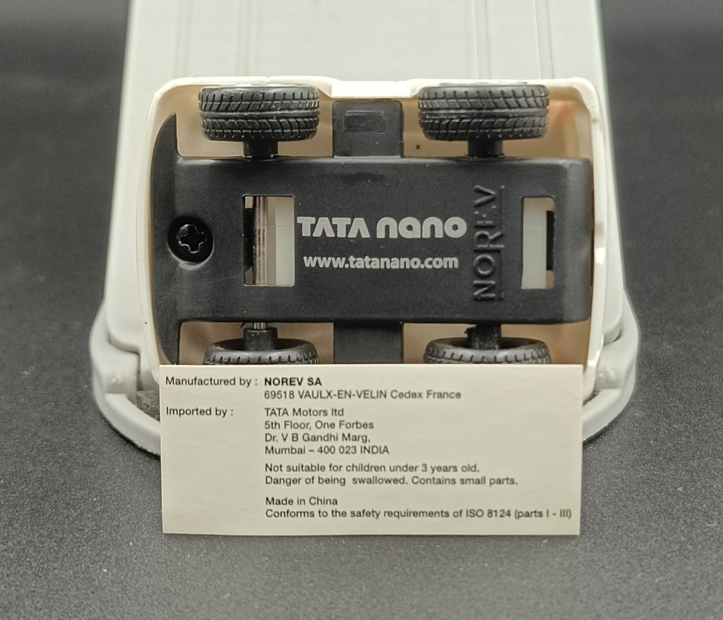 Norev Tata Nano Diecast Scale Model Car - Silver