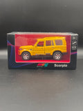 MCFIVE Mahindra Scorpio S11 Diecast Scale Model - Yellow