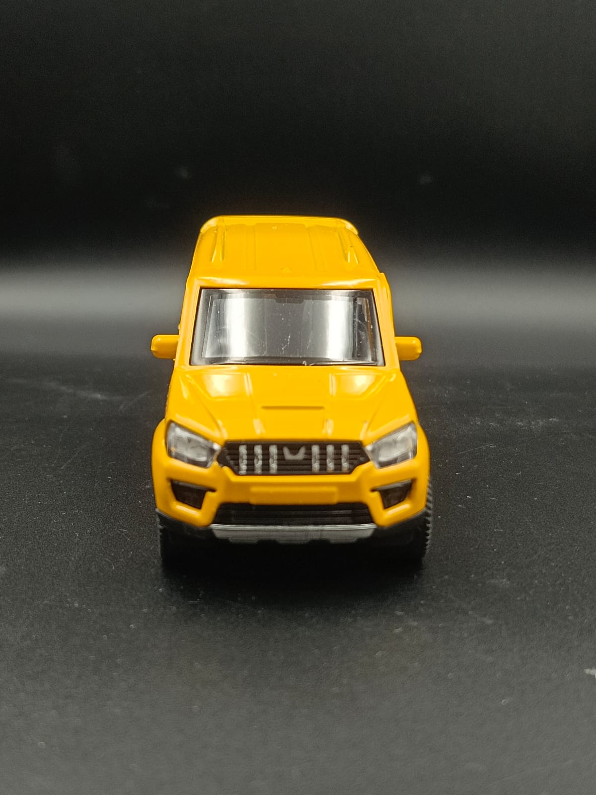 MCFIVE Mahindra Scorpio S11 Diecast Scale Model - Yellow