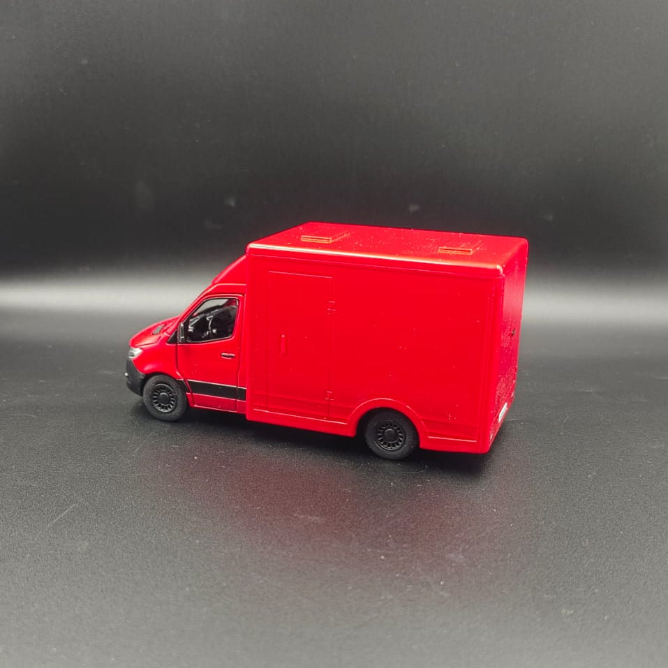 Kinsmart Mercedes-Benz Sprinter Box Van 1:48 Diecast Model Toy (Red)