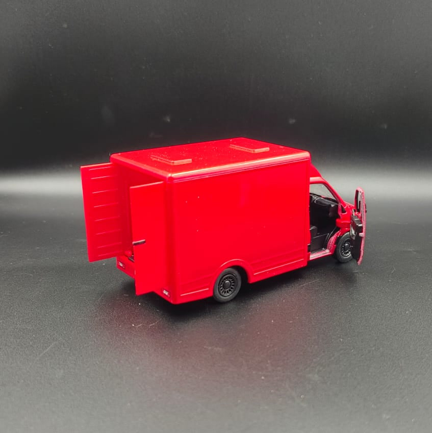 Kinsmart Mercedes-Benz Sprinter Box Van 1:48 Diecast Model Toy (Red)