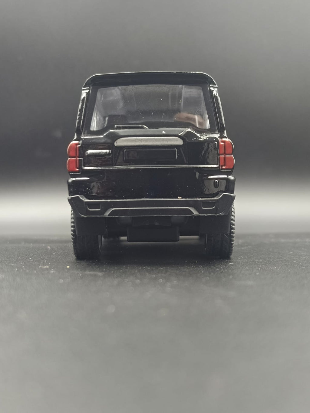 MC5 Mahindra Scorpio S11 Diecast Toy Car - Black SUV Scale Model