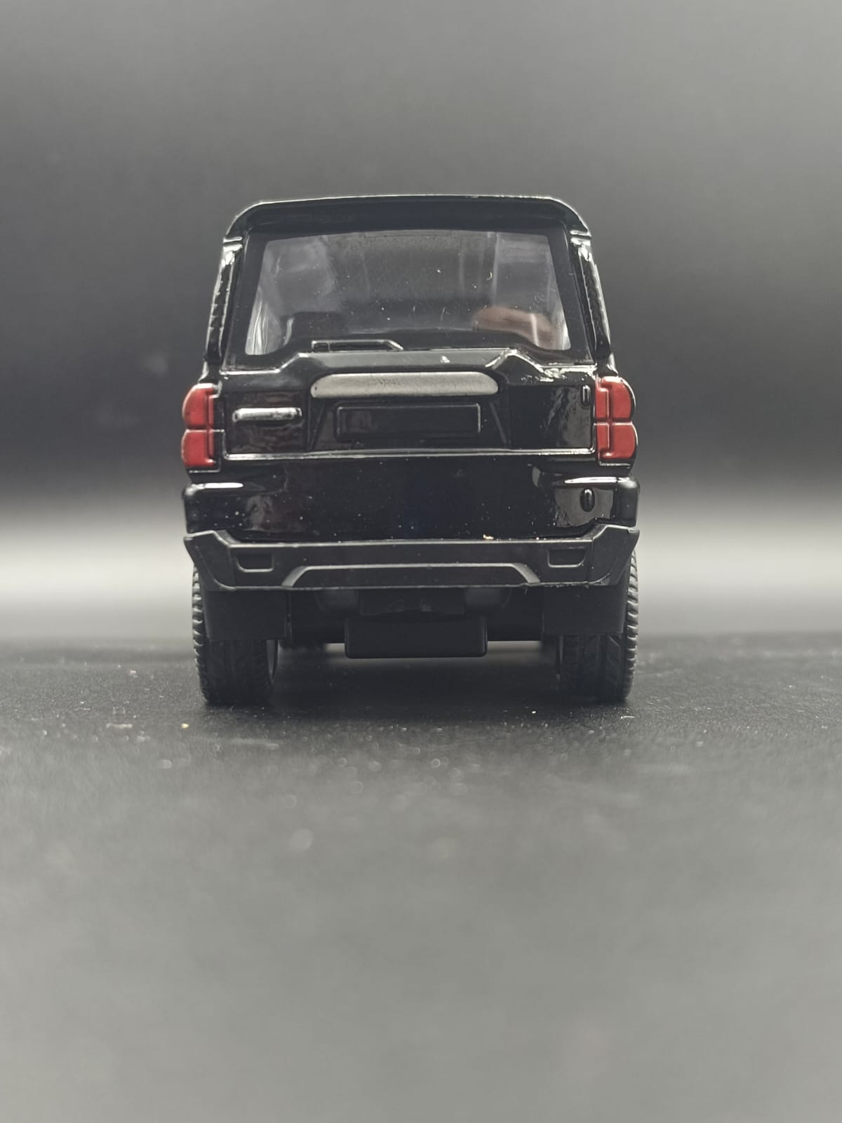 MC5 Mahindra Scorpio S11 Diecast Toy Car - Black SUV Scale Model