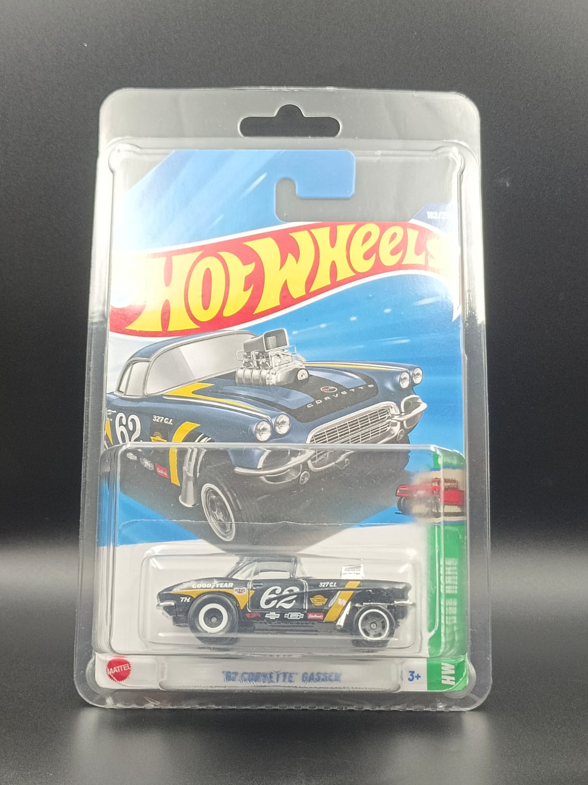 Hot Wheels '62 Corvette Gasser - Super Treasure Hunt (STH) 2025
