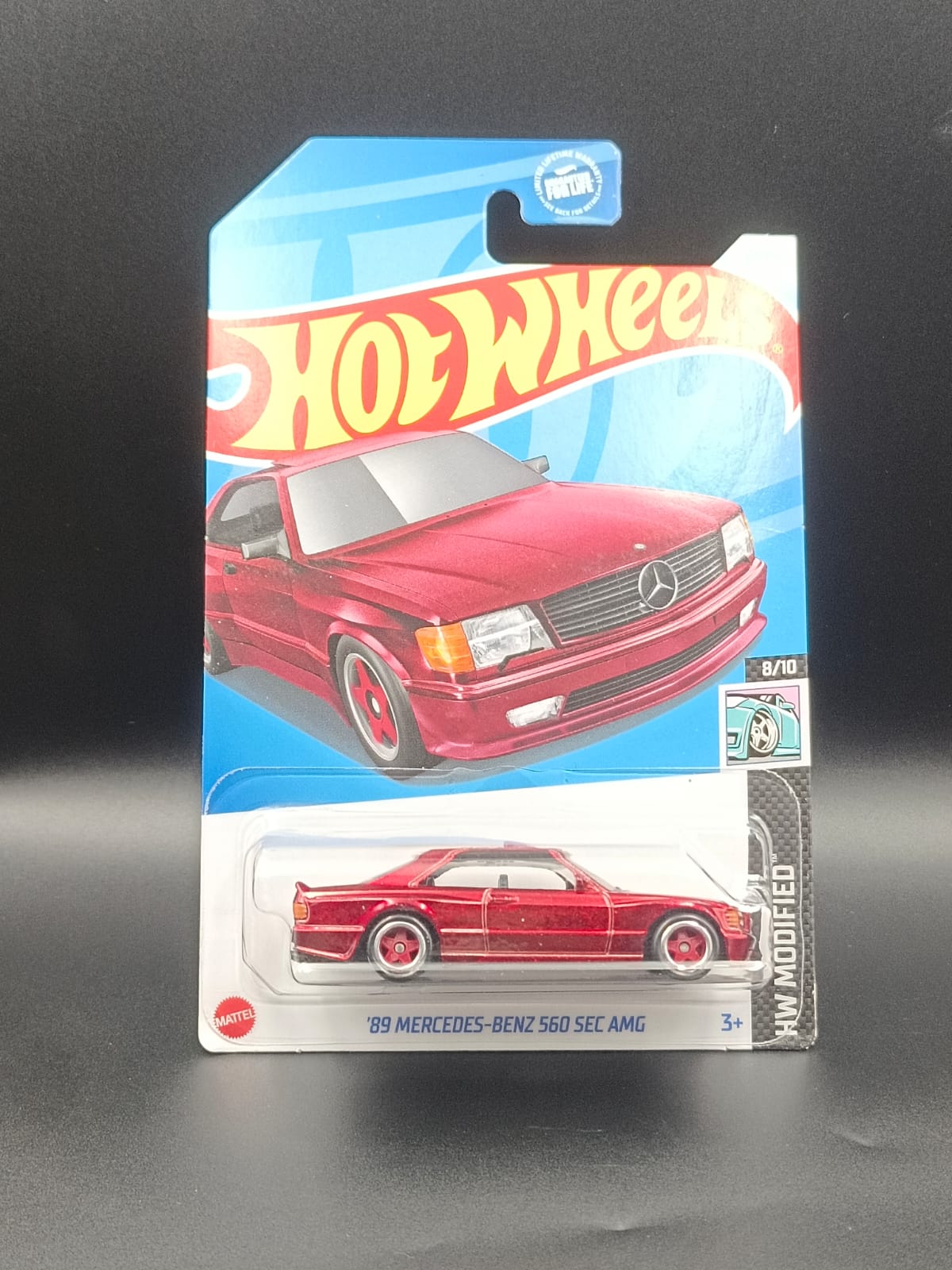 Hot Wheels '89 Mercedes-Benz 560 SEC AMG Super Treasure Hunt (STH)