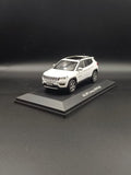 1:43 Scale Jeep Compass Diecast Model - Dealer Edition (White)