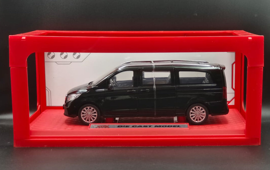 1:24 Scale Mercedes-Benz V-Class V260L Diecast Metal Model Car - Black