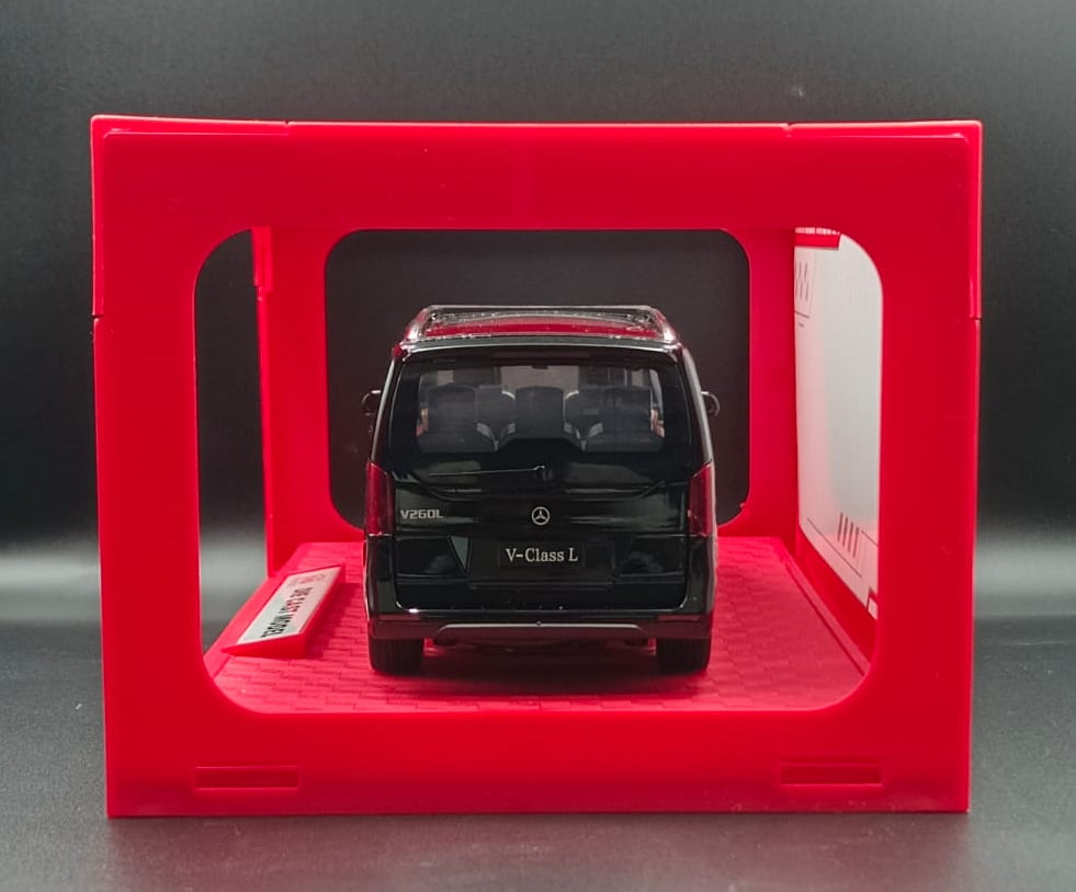 1:24 Scale Mercedes-Benz V-Class V260L Diecast Metal Model Car - Black