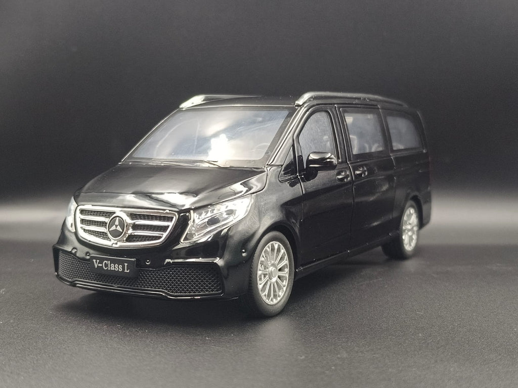 1:24 Scale Mercedes-Benz V-Class V260L Diecast Metal Model Car - Black