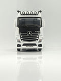 1:24 Mercedes-Benz Actros 1851 Flatbed Tow Truck Diecast Model - White
