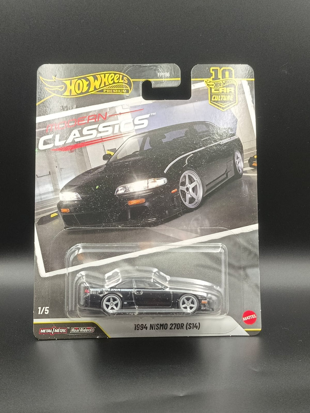 Hot Wheels Premium Car Culture Modern Classics 2026 - Set of 5 Diecast Cars (Real Riders)