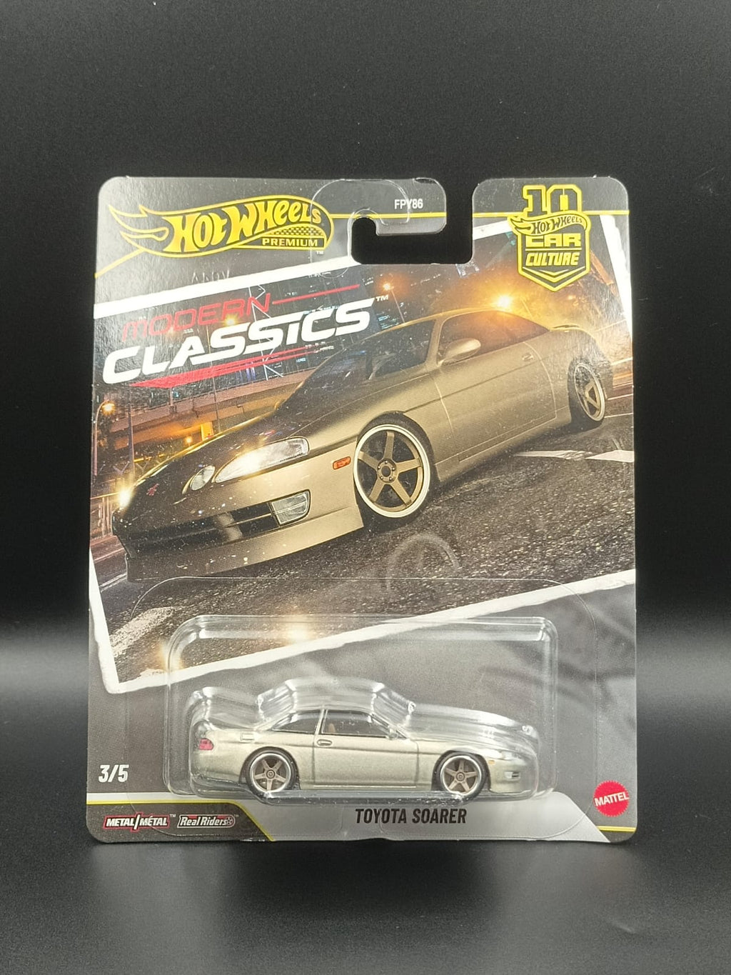 Hot Wheels Premium Car Culture Modern Classics 2026 - Set of 5 Diecast Cars (Real Riders)
