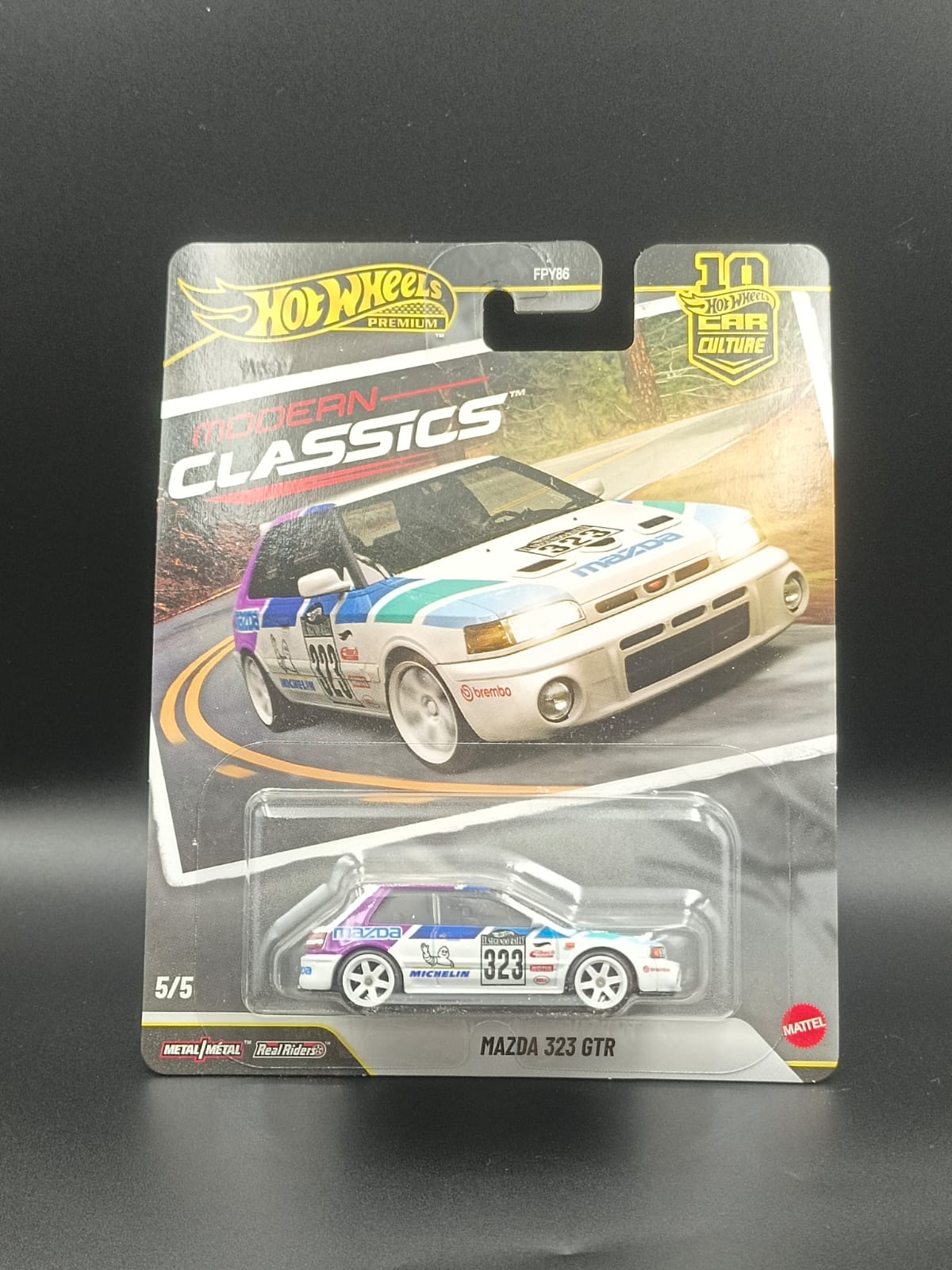 Hot Wheels Premium Car Culture Modern Classics 2026 - Set of 5 Diecast Cars (Real Riders)