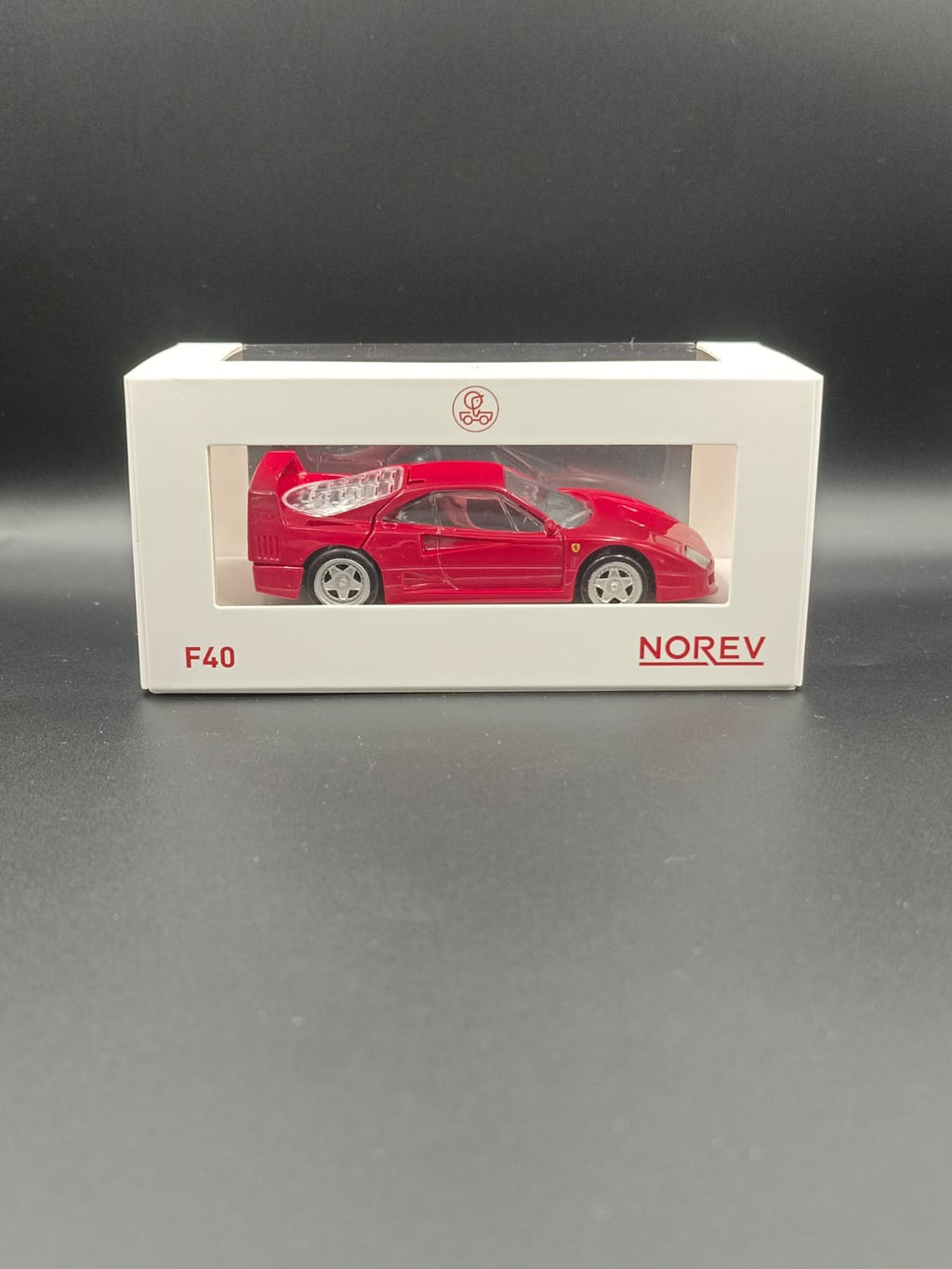 1/43 Norev Ferrari F40 (1987) Diecast Scale Model Car - RedProduct Description