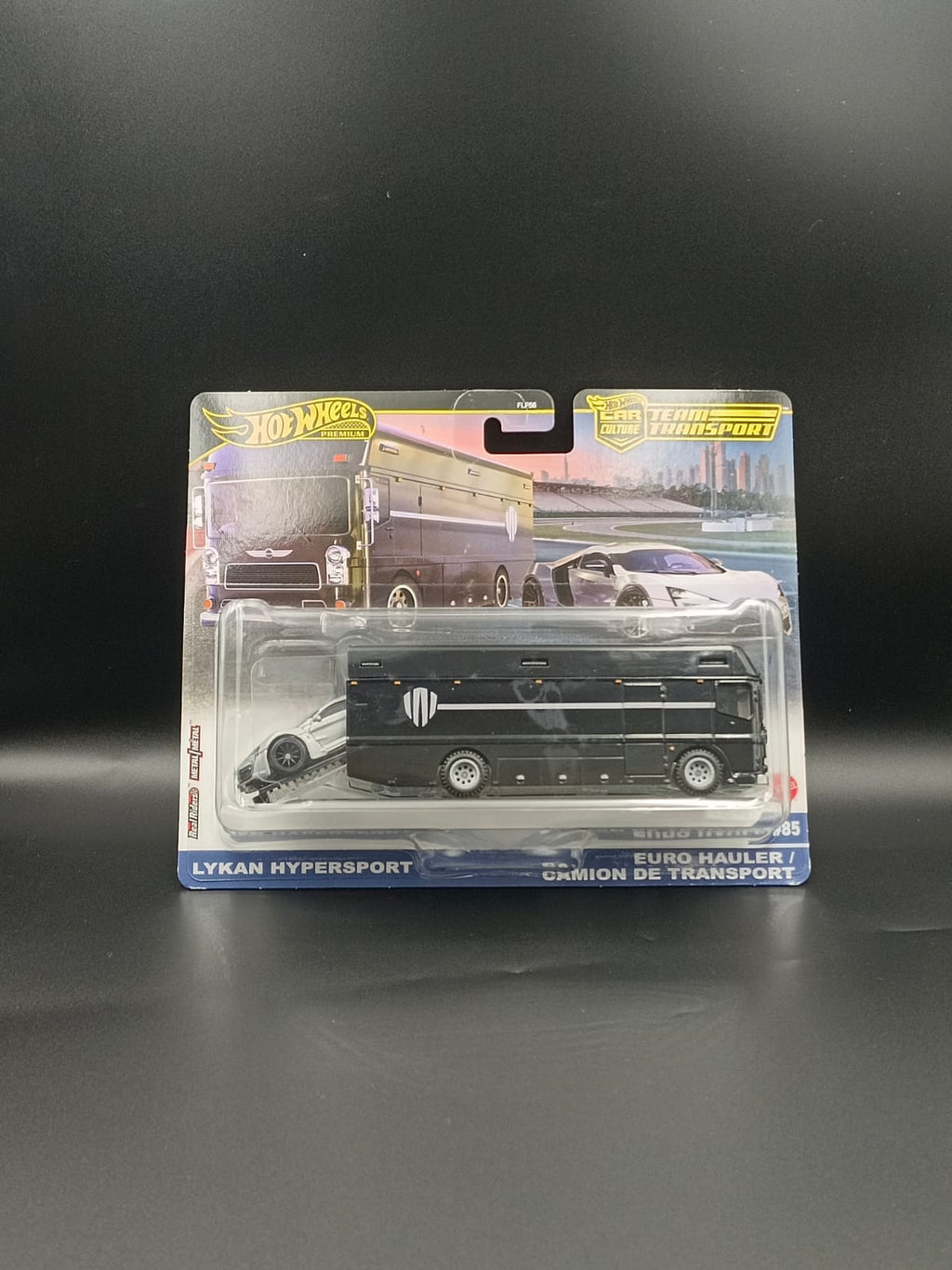 Hot Wheels Premium Car Culture Team Transport #85 - Lykan Hypersport & Euro Hauler (1:64 Scale)