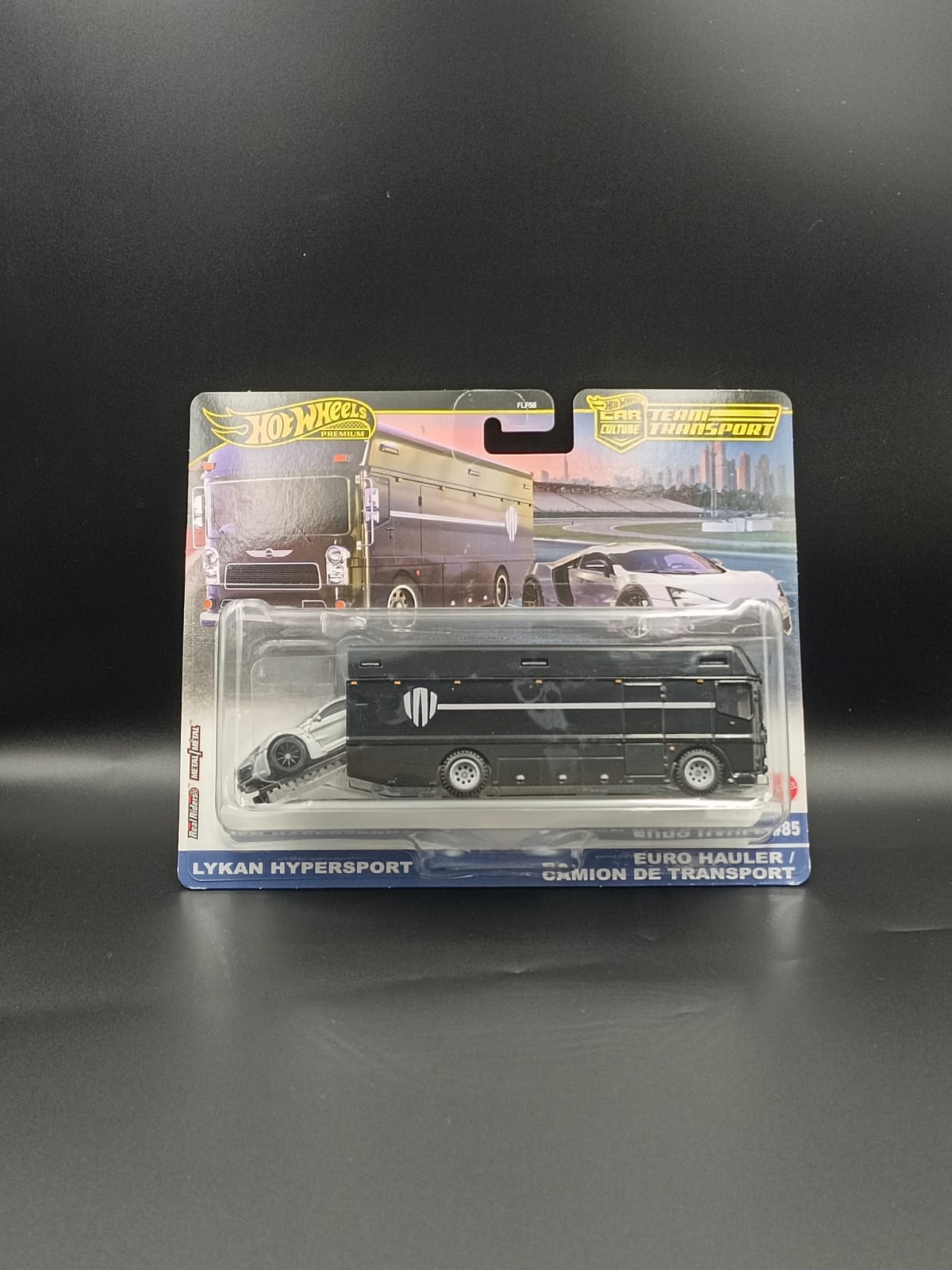 Hot Wheels Premium Car Culture Team Transport #85 - Lykan Hypersport & Euro Hauler (1:64 Scale)
