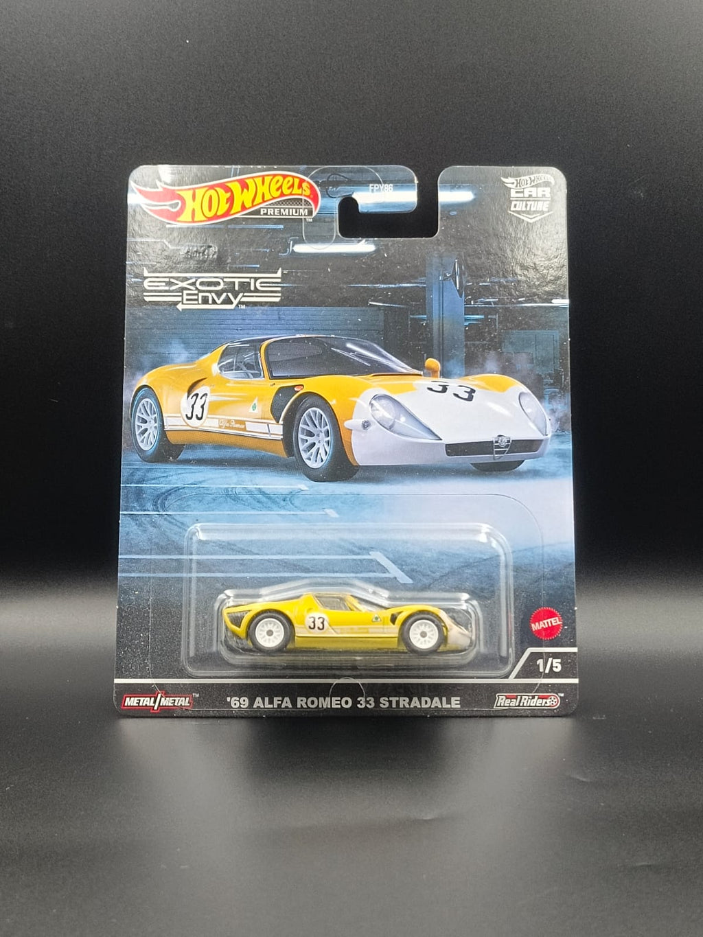 Hot Wheels Premium Car Culture 2022 Exotic Envy - Complete Set of 5