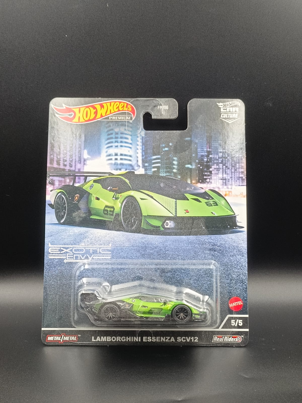 Hot Wheels Premium Car Culture 2022 Exotic Envy - Complete Set of 5