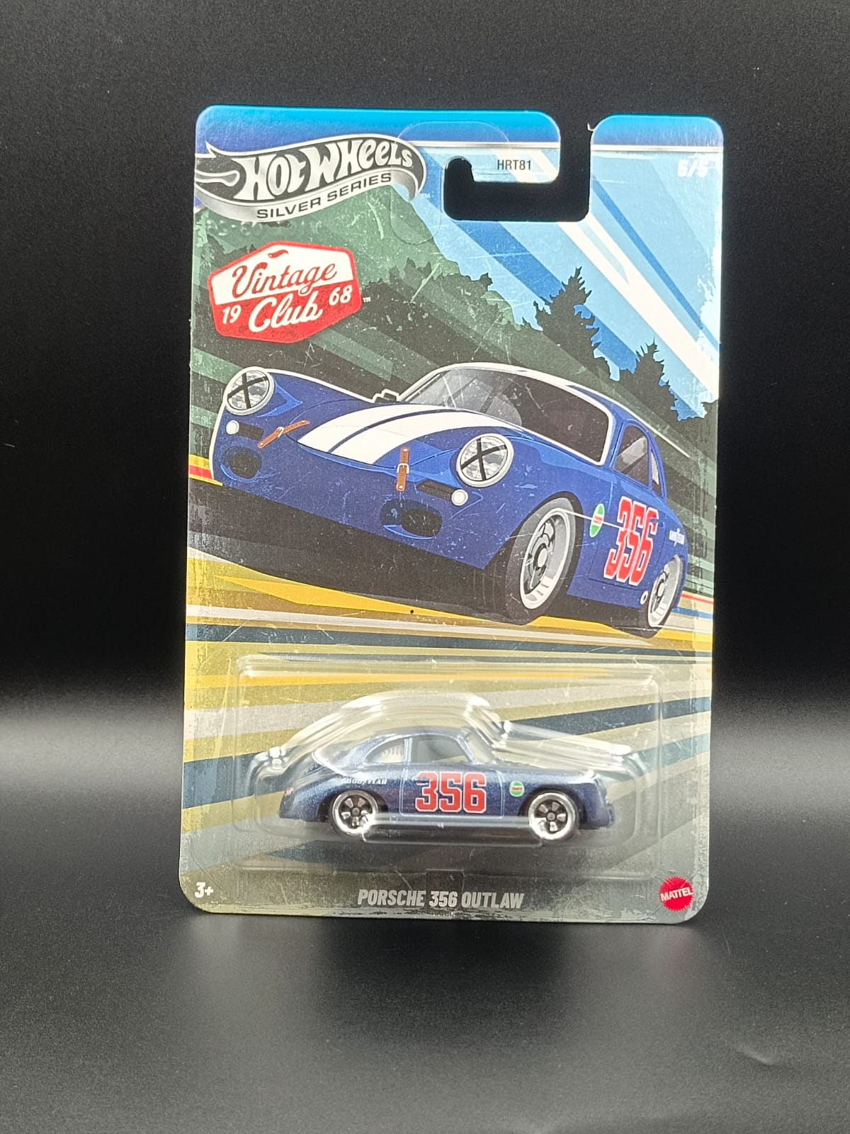 Hot Wheels Silver Series - Vintage Club 1968 Diecast Cars (1:64 Scale)