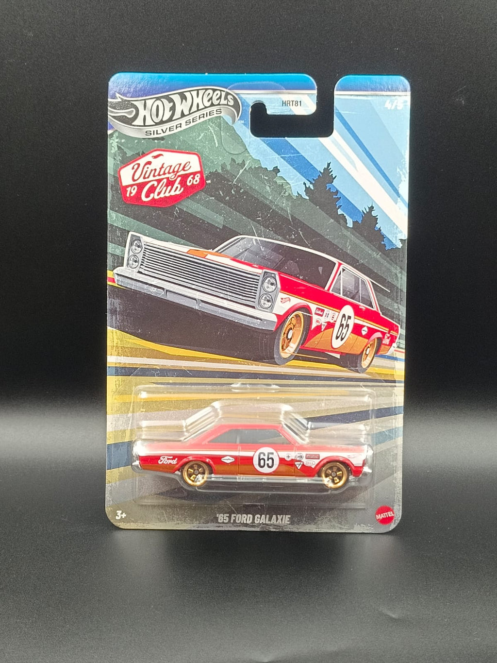 Hot Wheels Silver Series - Vintage Club 1968 Diecast Cars (1:64 Scale)