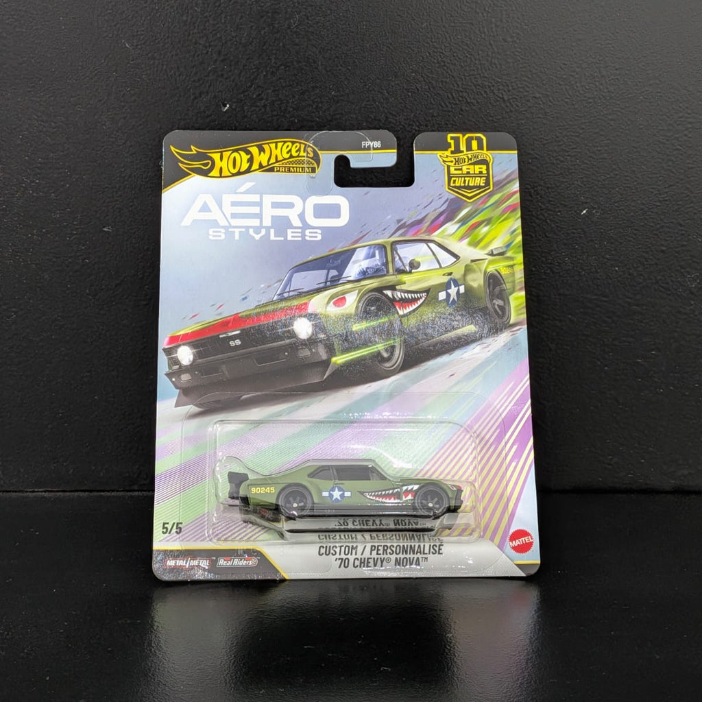 Hot Wheels Premium Car Culture Aero Styles – Complete Set of 5 (1:64 Scale)