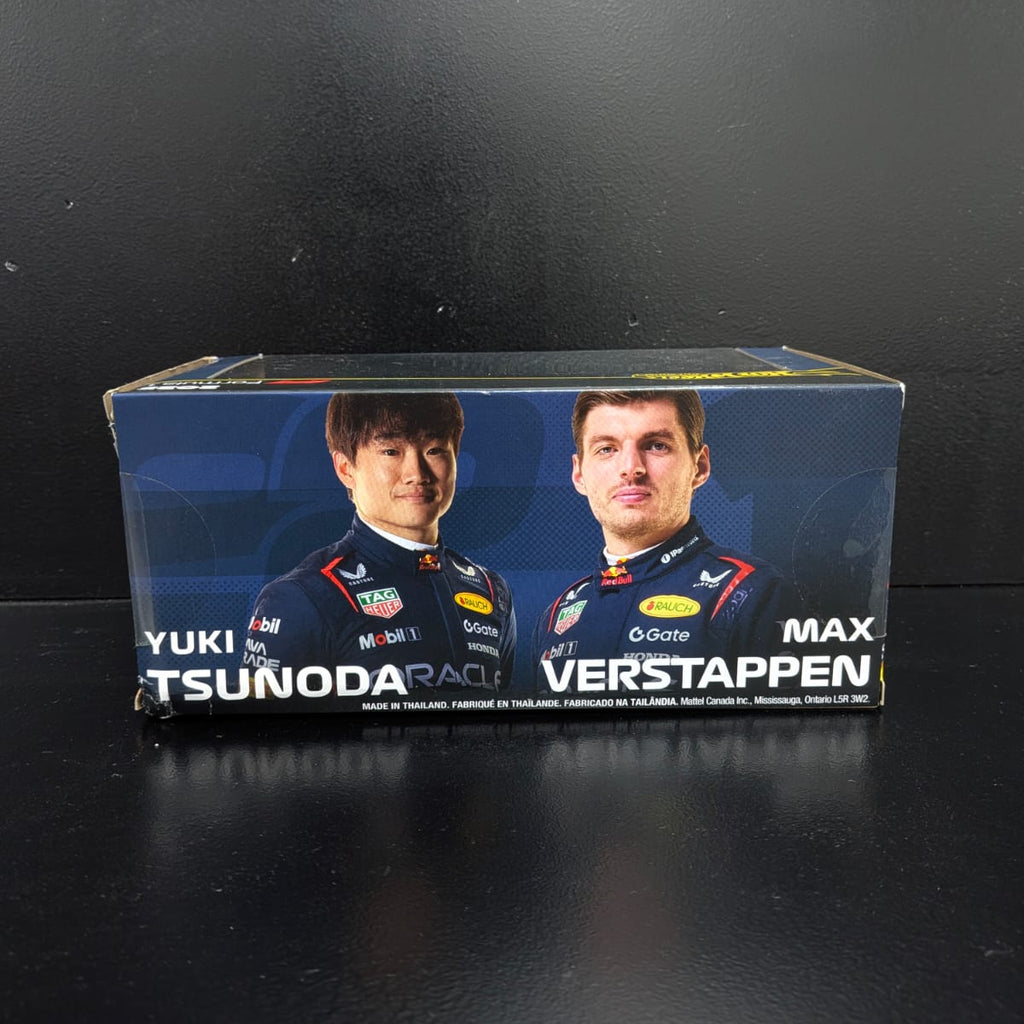 Hot Wheels Premium Formula 1 2025 Oracle Red Bull Racing 2-Pack (Max Verstappen #1 & Yuki Tsunoda #22)
