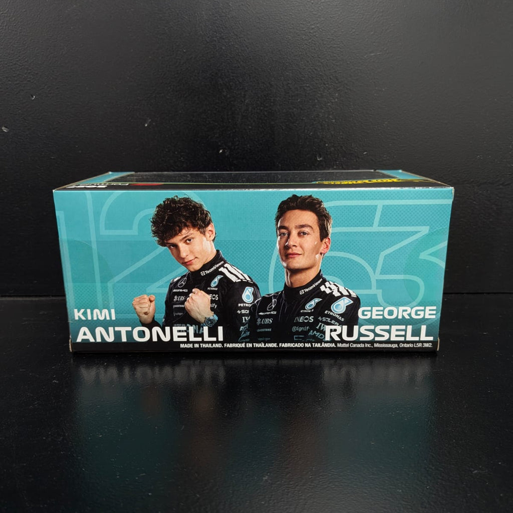 Hot Wheels Premium Mercedes-AMG PETRONAS Formula One Team 2-Pack (2025 Season)