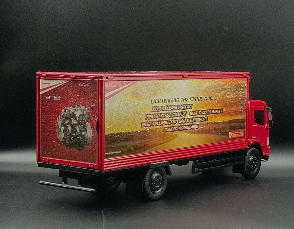 Mahindra Furio 14 Truck Diecast Scale Model - 1:32 Scale (Red)