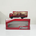 Mahindra Furio 14 Truck Diecast Scale Model - 1:32 Scale (Red)